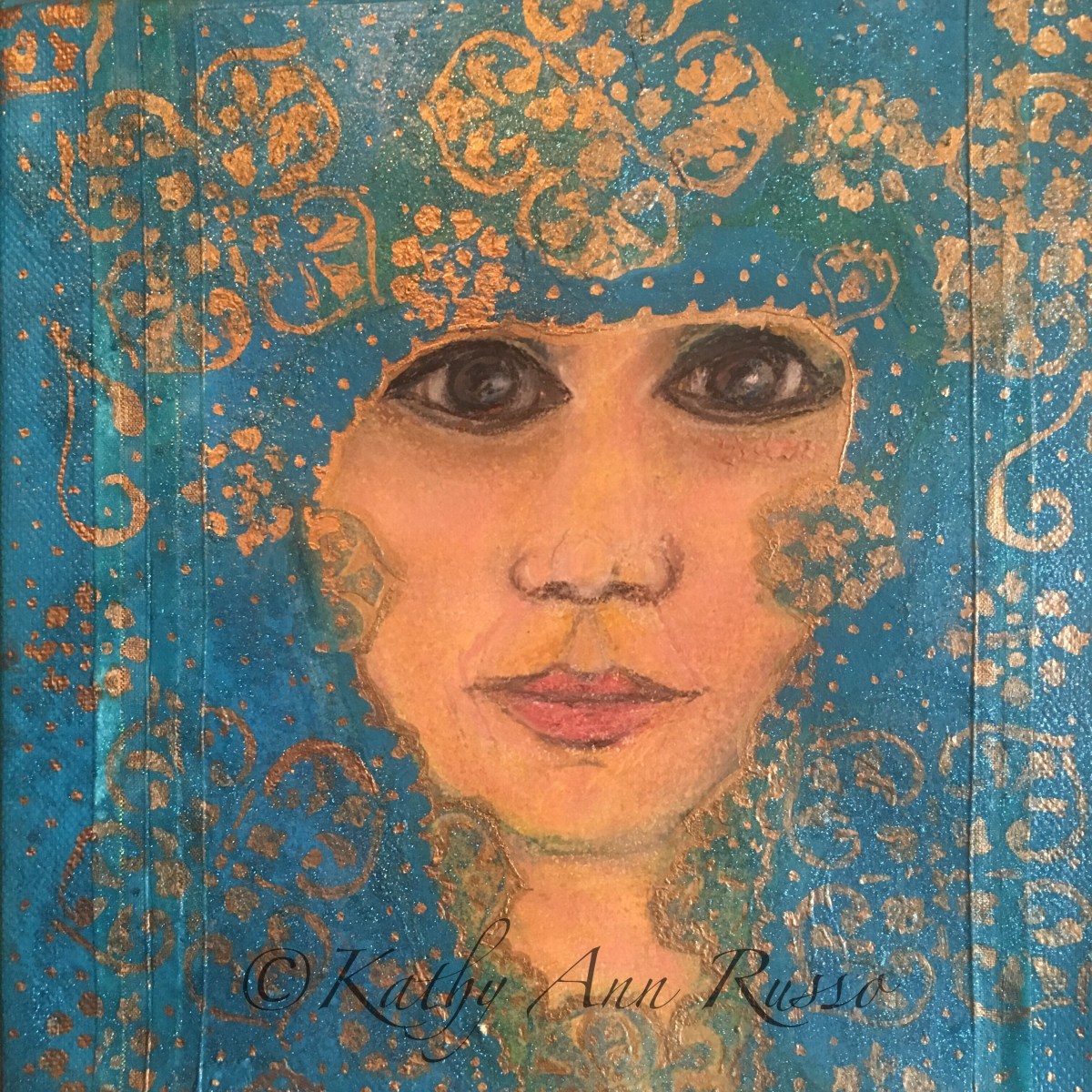 Mysterious in Turquoise &&nbsp;Gold