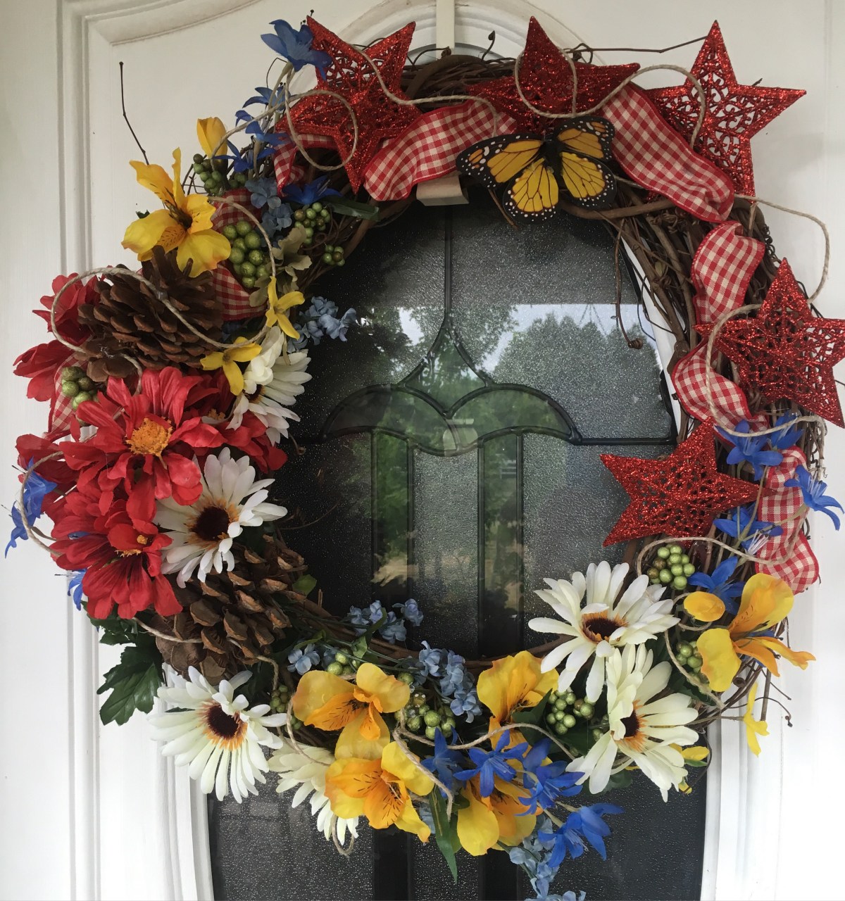 It’s not Summer without a Pretty Wreath on the&nbsp;Door!