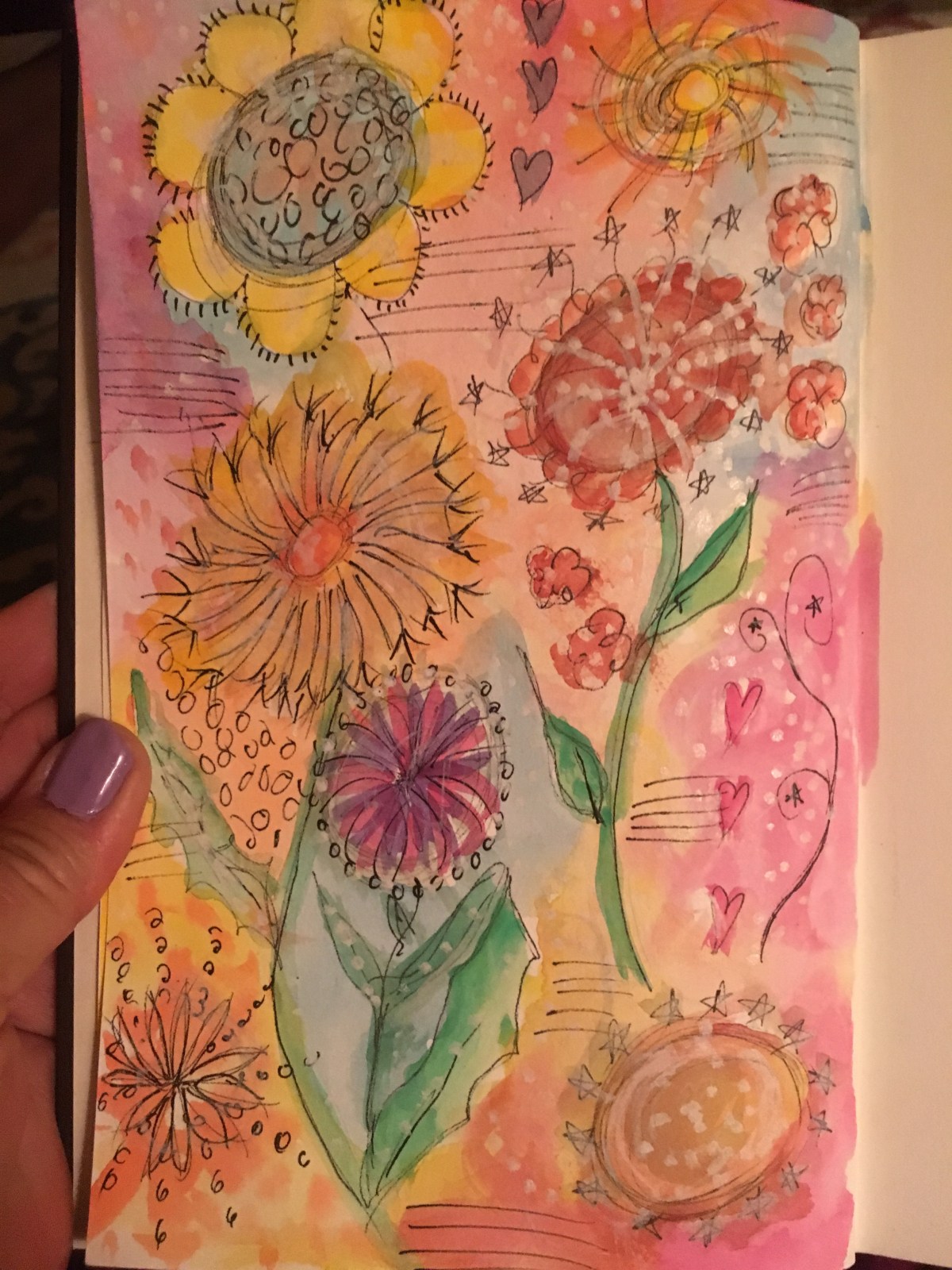 Summer Art Journal 2016…Just for&nbsp;Fun!